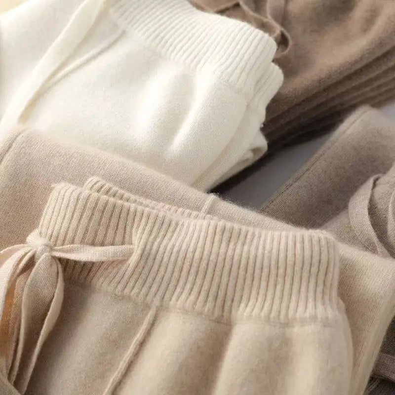 Siena Merino Knit Trousers - Image 7