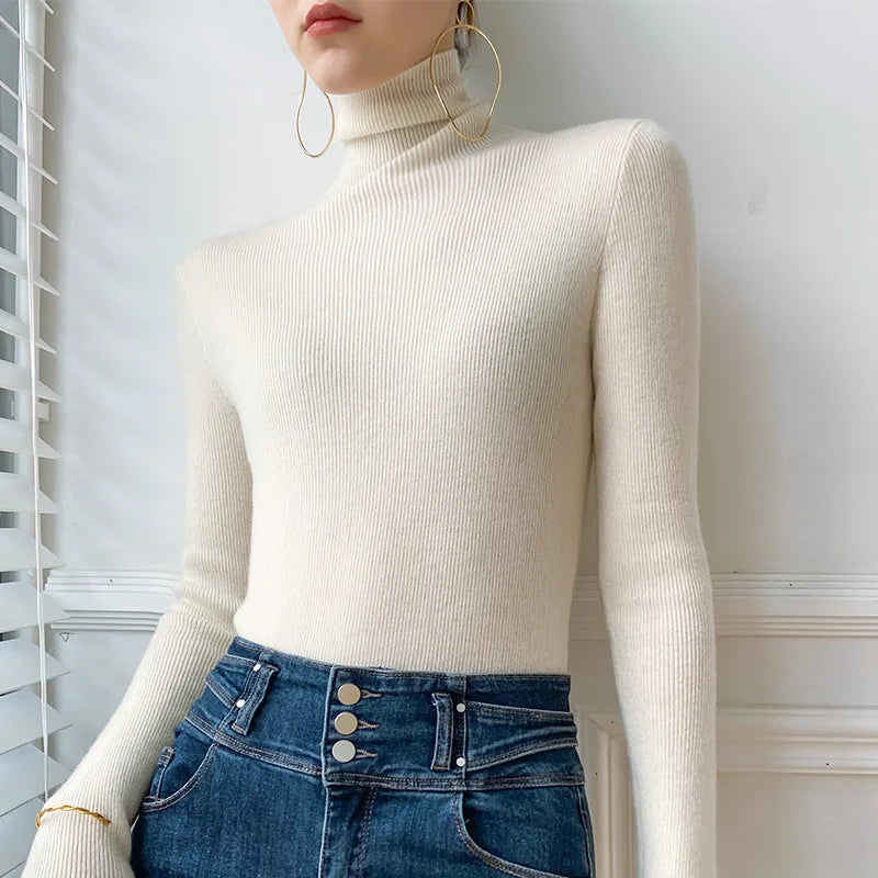 Camille Cashmere Turtleneck - Image 4