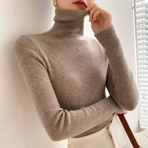 Camille Cashmere Turtleneck - Image 6