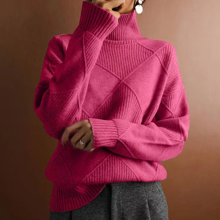 Isla Ribbed Turtleneck - Image 5