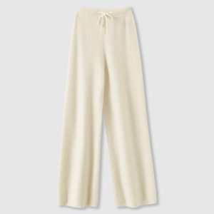 Amoretti Cashmere Wide-Leg Pants - Image 4