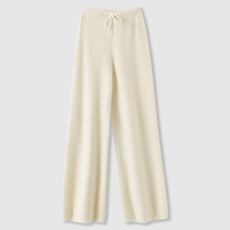Amoretti Cashmere Wide-Leg Pants - Image 4