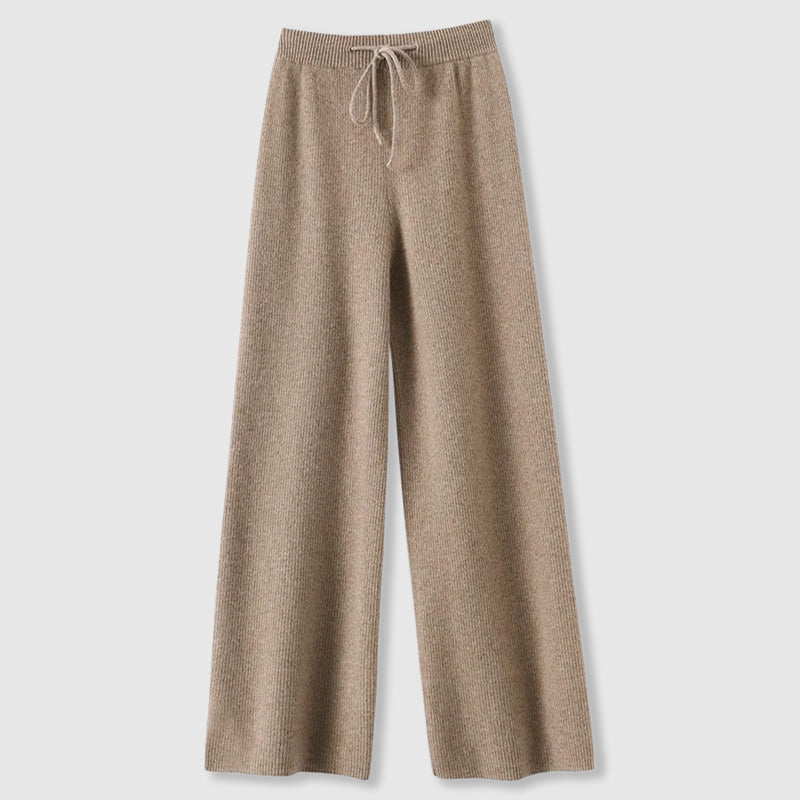 Amoretti Cashmere Wide-Leg Pants - Image 1