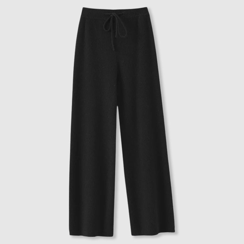 Amoretti Cashmere Wide-Leg Pants - Image 3