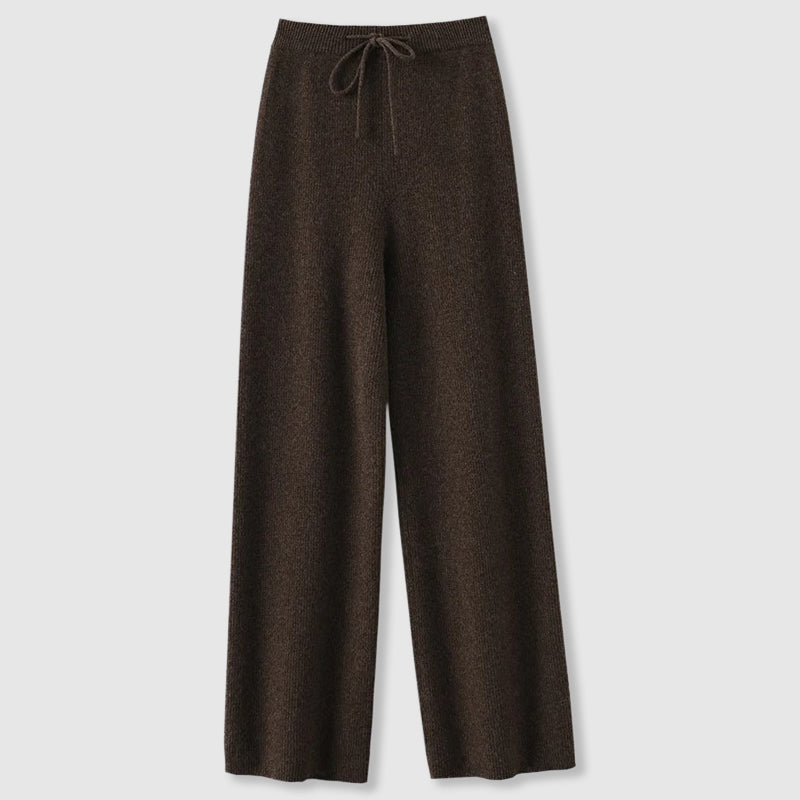 Amoretti Cashmere Wide-Leg Pants - Image 2