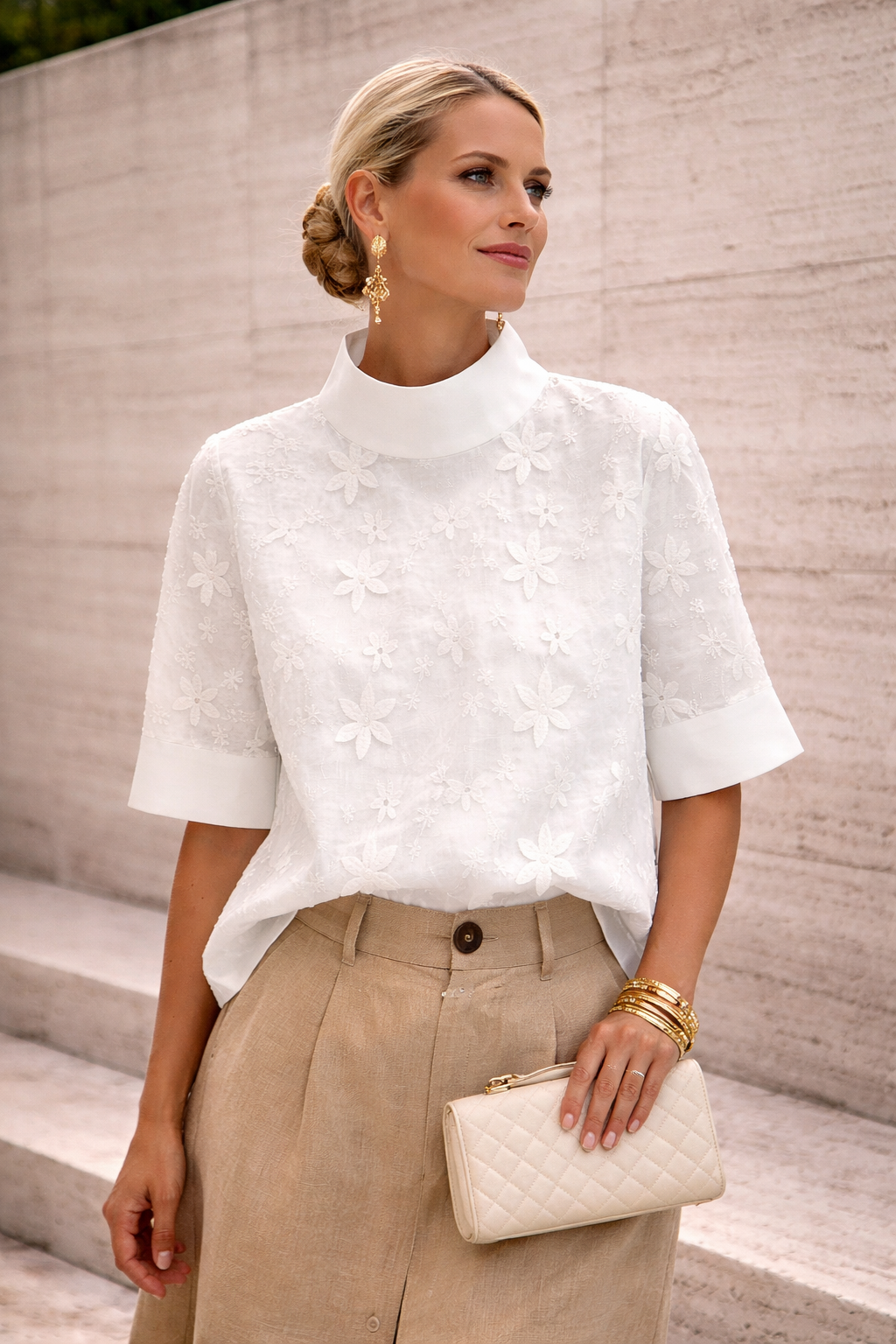 Renata Floral Blouse - Image 1