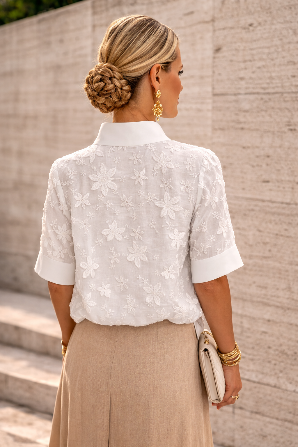 Renata Floral Blouse - Image 2
