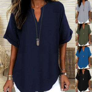 Alina | Elegant Women's Blouse - Image 2