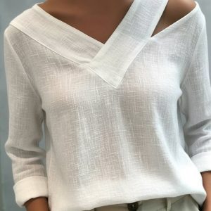 Avielle | Asymmetric Elegance Blouse