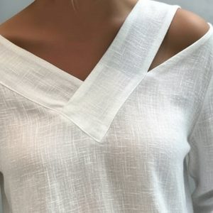Avielle | Asymmetric Elegance Blouse - Image 3