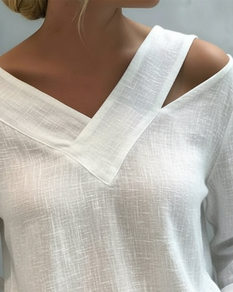Avielle | Asymmetric Elegance Blouse - Image 3