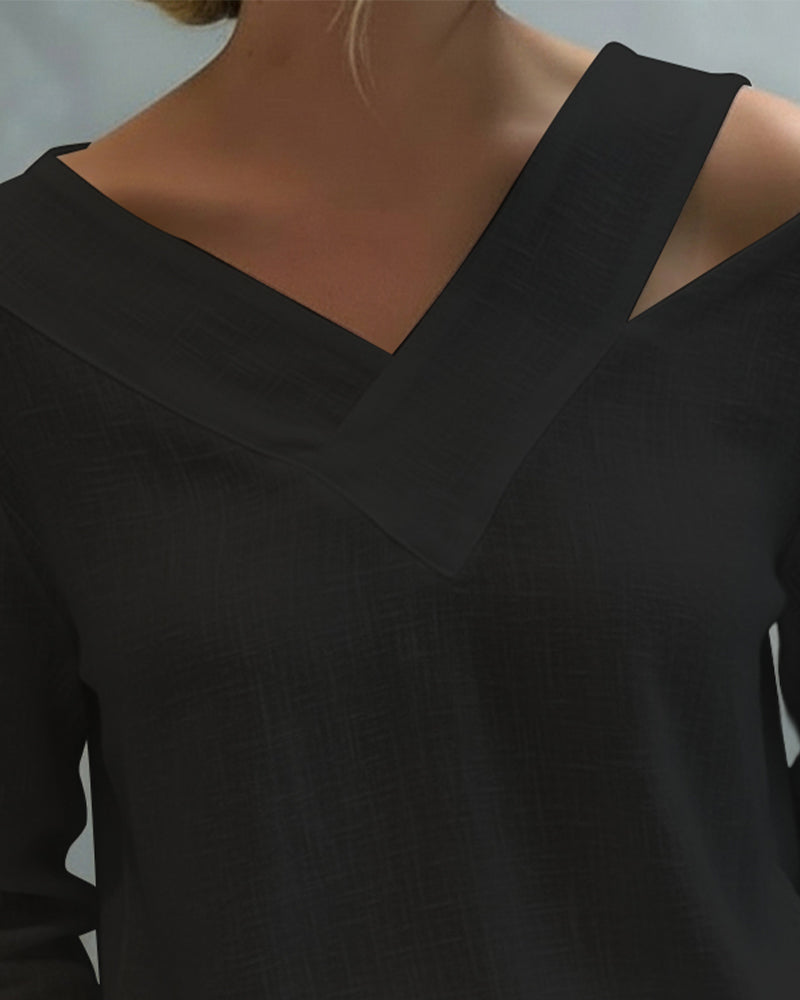 Avielle | Asymmetric Elegance Blouse - Image 6