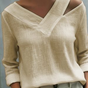 Avielle | Asymmetric Elegance Blouse - Image 10