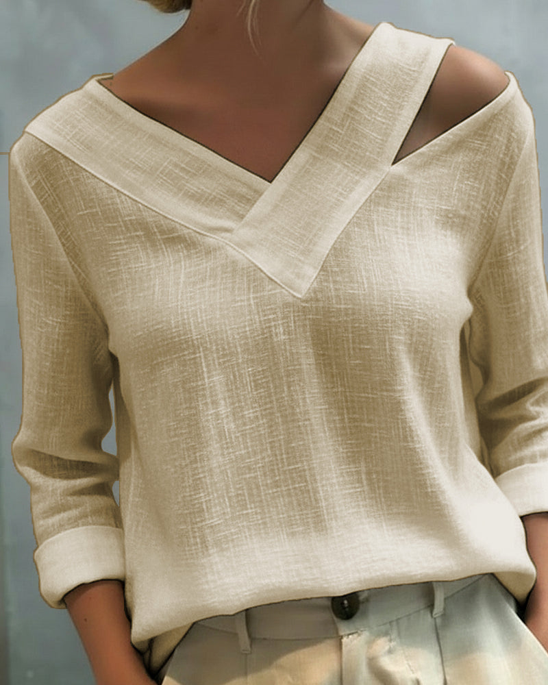 Avielle | Asymmetric Elegance Blouse - Image 10