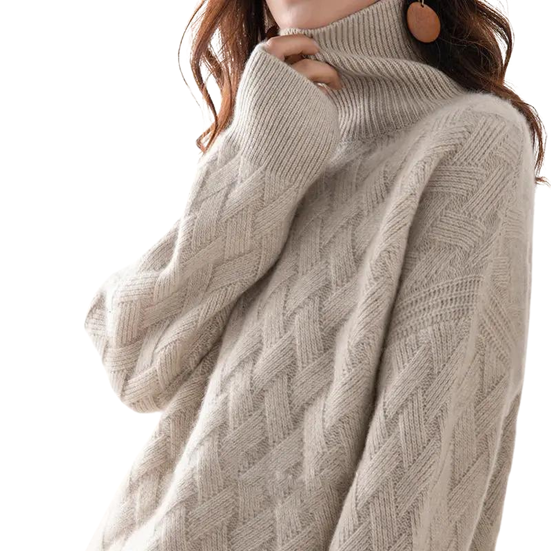 Imogen Cashmere Turtleneck - Image 2
