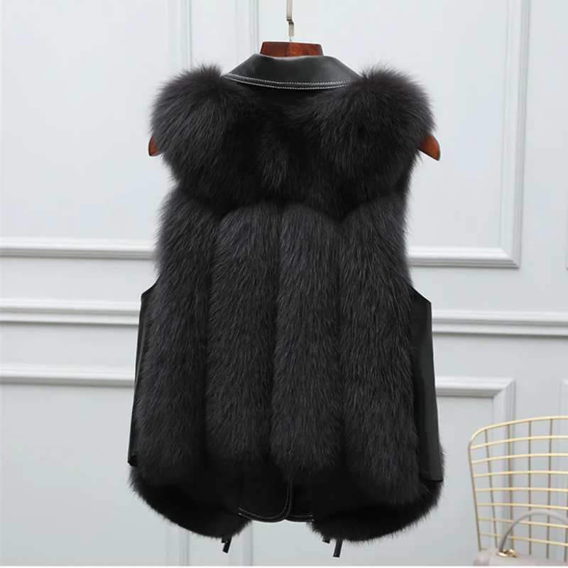 Lumi??re Faux Fur Gilet - Image 9
