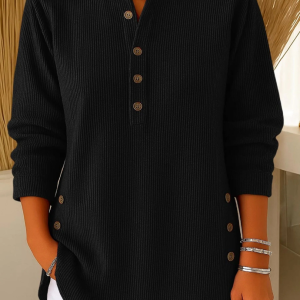 Willow | Comfortable Ribbed Women's Top - Image 5
