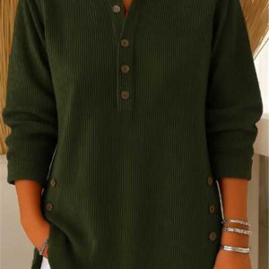 Willow | Comfortable Ribbed Women's Top - Image 9