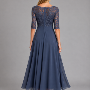 Genevieve Lace Midi Dress - Image 2