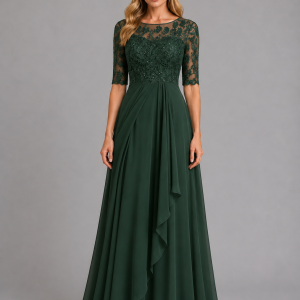 Genevieve Lace Midi Dress - Image 6