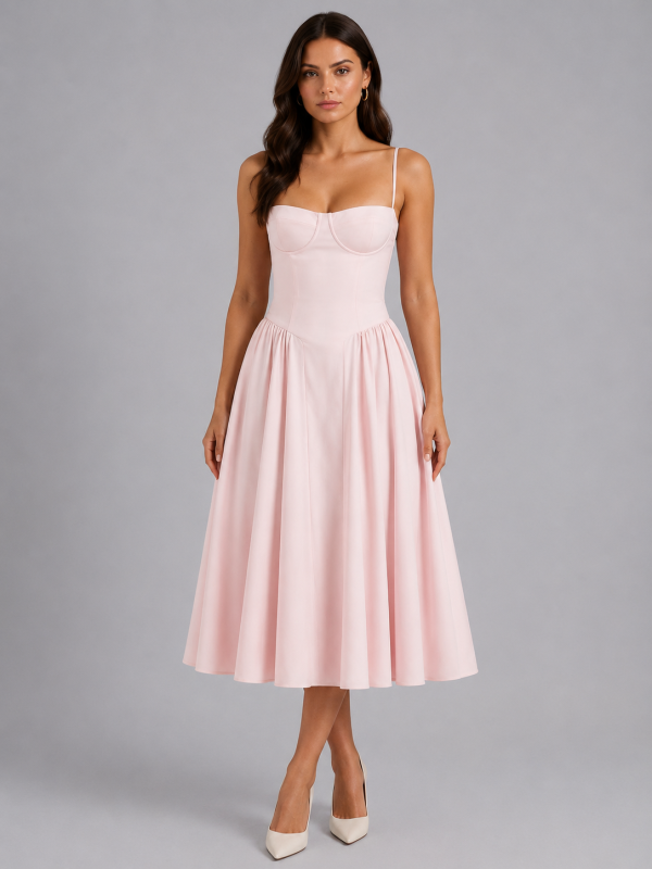 Meredith Drop Waist Dress