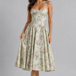 Meredith Drop Waist Dress