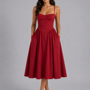 Meredith Drop Waist Dress - Image 9
