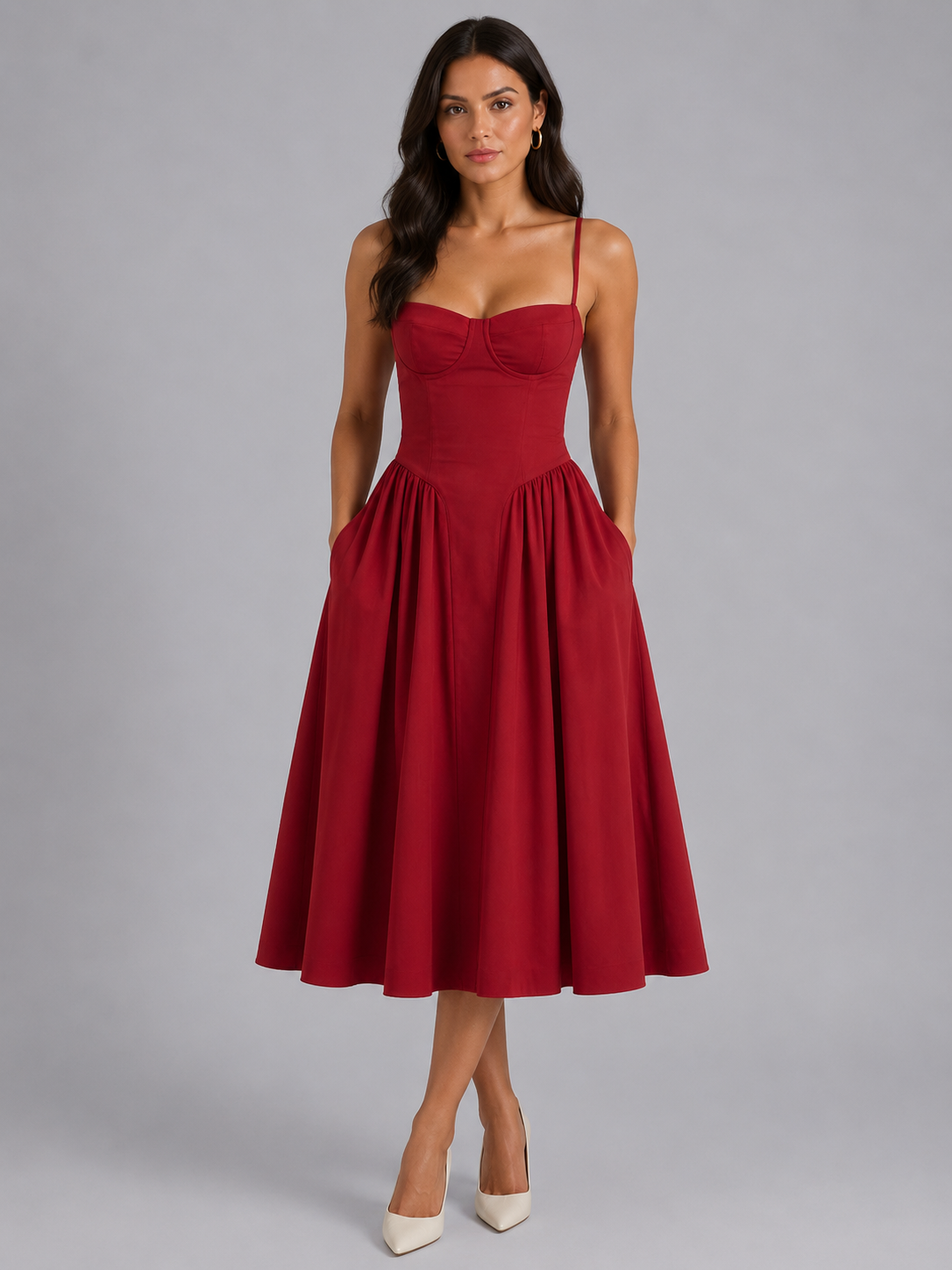 Meredith Drop Waist Dress - Image 9
