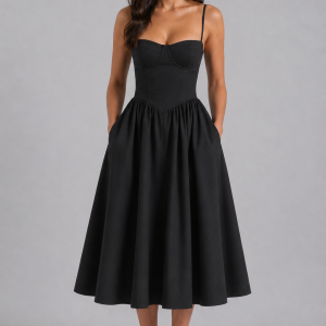 Meredith Drop Waist Dress - Image 5
