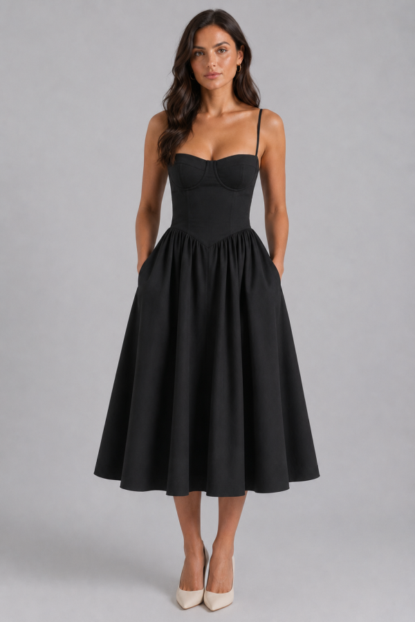 Meredith Drop Waist Dress