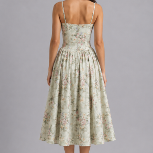 Meredith Drop Waist Dress - Image 4