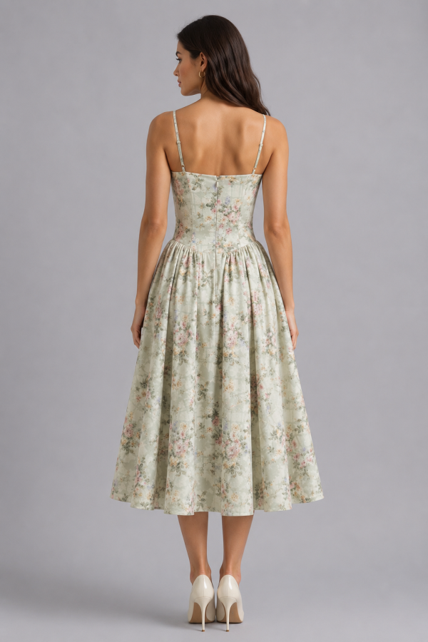 Meredith Drop Waist Dress
