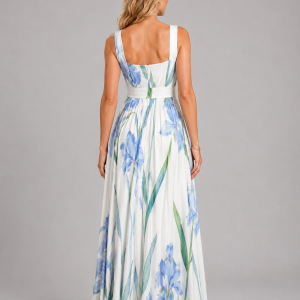 Women's Floral Maxi Dress ?C Flattering A-Line Fit - Image 2