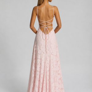 Women's Floral Maxi Dress ?C Sculpted Silhouette - Image 2