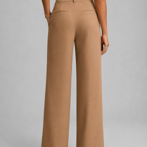 Women's High Waisted Wide Leg Trousers ?C Tailored Everyday Style - Image 2