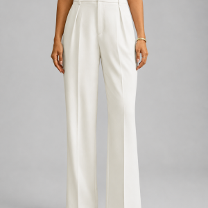Women's High Waisted Wide Leg Trousers ?C Tailored Everyday Style - Image 7