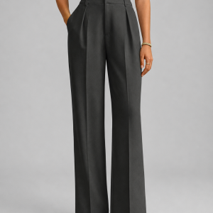 Women's High Waisted Wide Leg Trousers ?C Tailored Everyday Style - Image 8