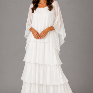 Paloma Tiered Chiffon Maxi Dress - Image 5