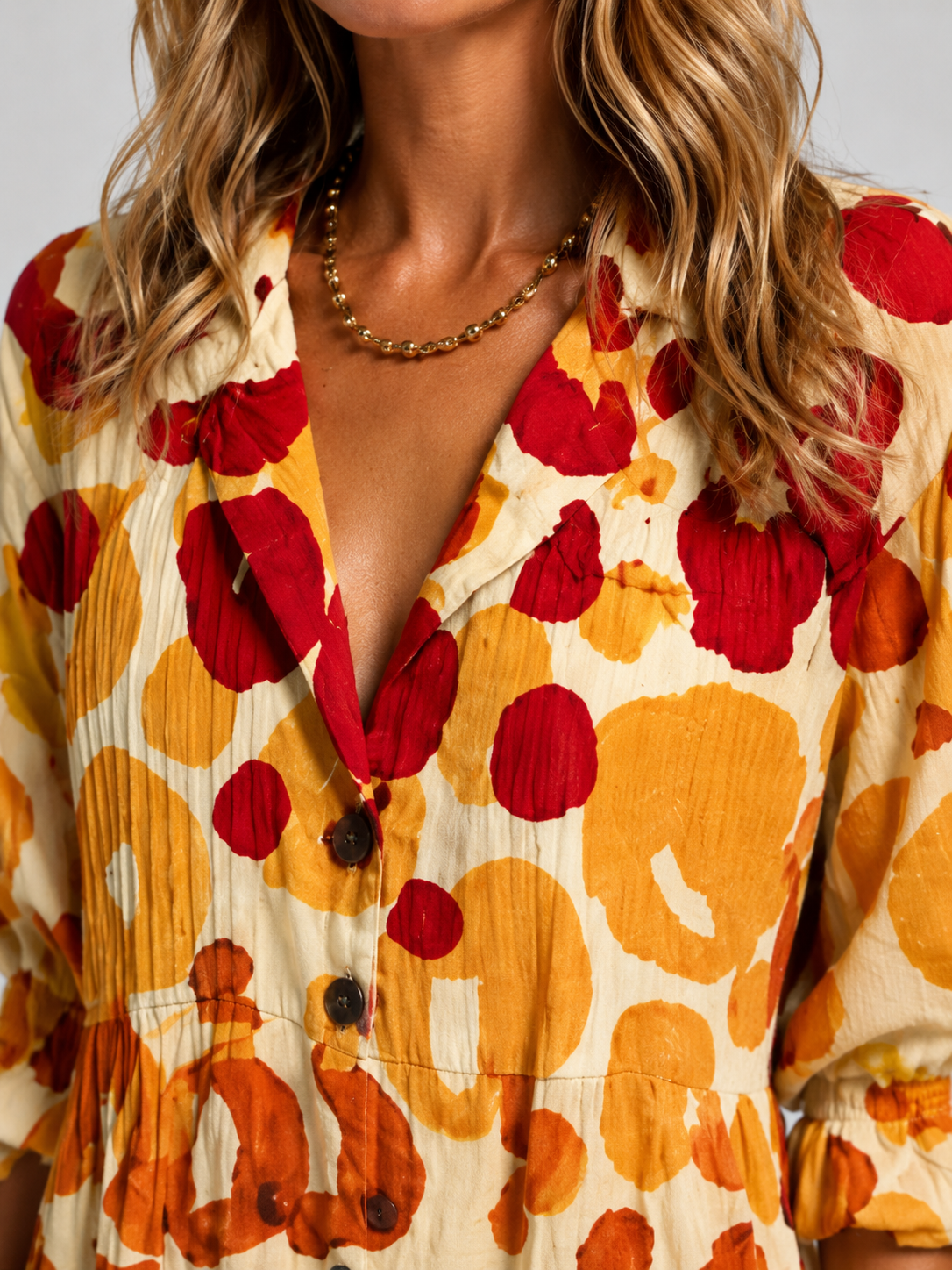 Noelle Printed Maxi Dress - Image 3