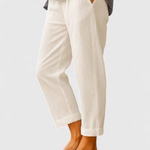 Women's Relaxed Summer Trousers ?C Lightweight Comfort