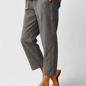 Women's Relaxed Summer Trousers ?C Lightweight Comfort - Image 2