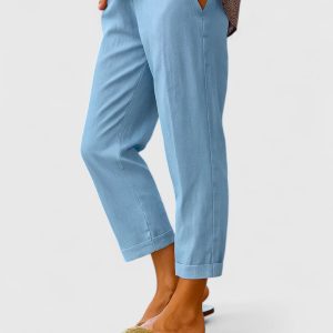 Women's Relaxed Summer Trousers ?C Lightweight Comfort - Image 3