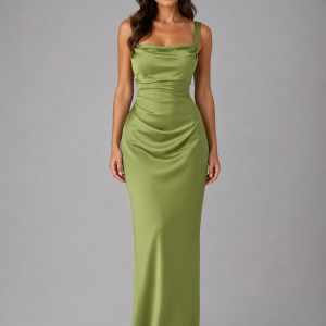 Freya Satin Maxi Dress