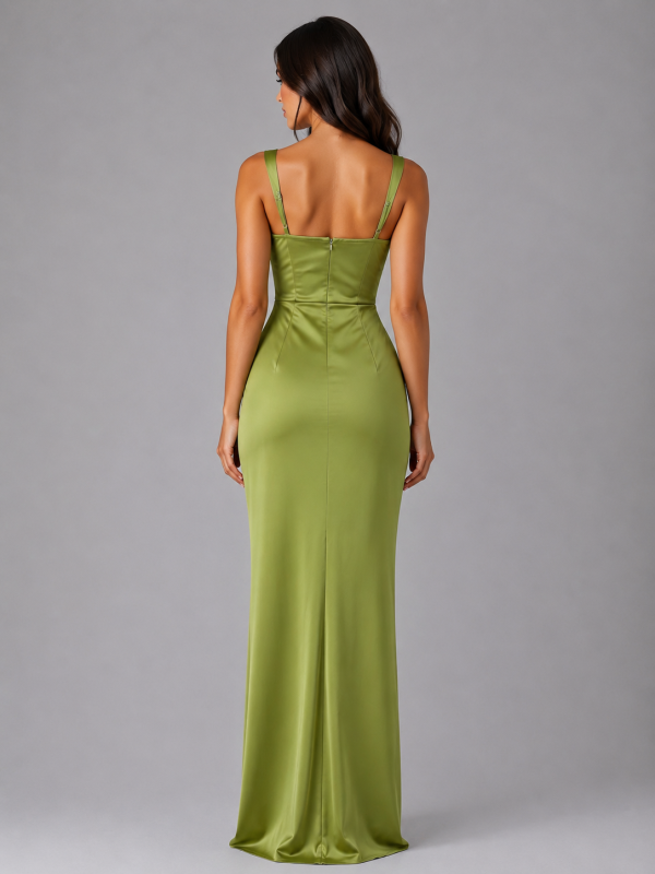 Freya Satin Maxi Dress