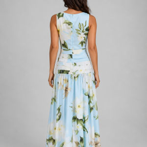 Evelina Floral Maxi Dress - Image 2