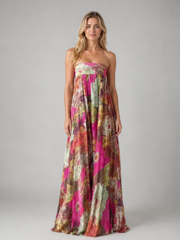 Agnes Strapless Dress