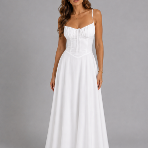 Women's Strappy Summer Maxi Dress ?C Flowing Silhouette - Image 4