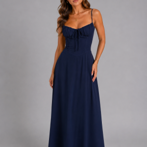 Women's Strappy Summer Maxi Dress ?C Flowing Silhouette - Image 5