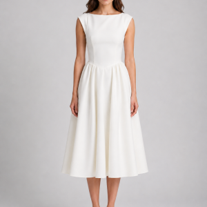 Harriet Structured Midi Dress