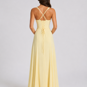Women's Sweetheart Neck Maxi Dress ?C Wedding Guest Gown - Image 2
